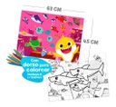 PUZZLE MAGIC MAKERS BABY SHARK BBS100 GIGANTE PARA COLOREAR
