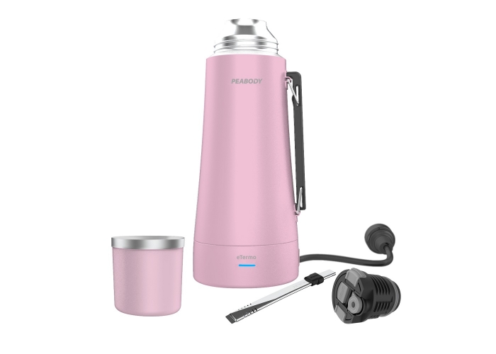 TERMO PEABODY ETERMO ELECTRICO PE-ET1000P 1L ROSA