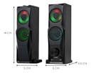 PARLANTE GAMER RGB GADNIC 2 EN 1 PC