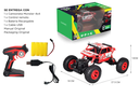 CAMIONETA MONSTER GADNIC 4X4 ROJA