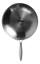 WOK DE ACERO INOXIDABLE HUDSON GIM43 30CM