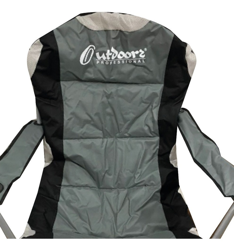 SILLA PLEGABLE DIRECTOR OUTDOORS 1015 ACOLCHADA NEGRO