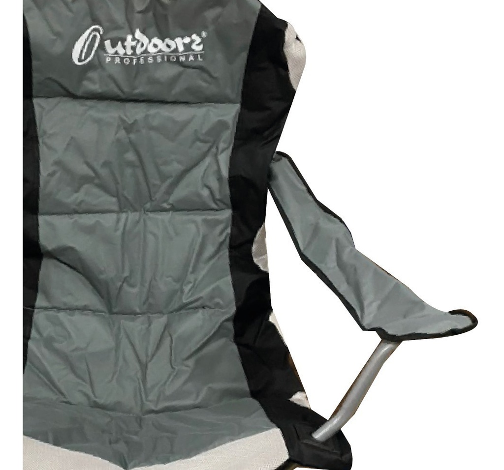 SILLA PLEGABLE DIRECTOR OUTDOORS 1015 ACOLCHADA NEGRO