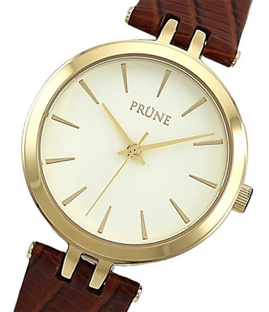 RELOJ PRUNE PRU-227-05 ANALOGO MALLA MARRON