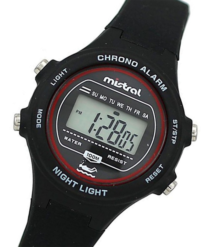 RELOJ MISTRAL LDX BAN 01 DIGITAL NEGRO