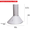 CAMPANA AURORA MUYU 3360 B