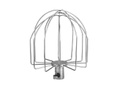 BATIDORA DE MESA PEABODY PE BM120R 1200W ROJA