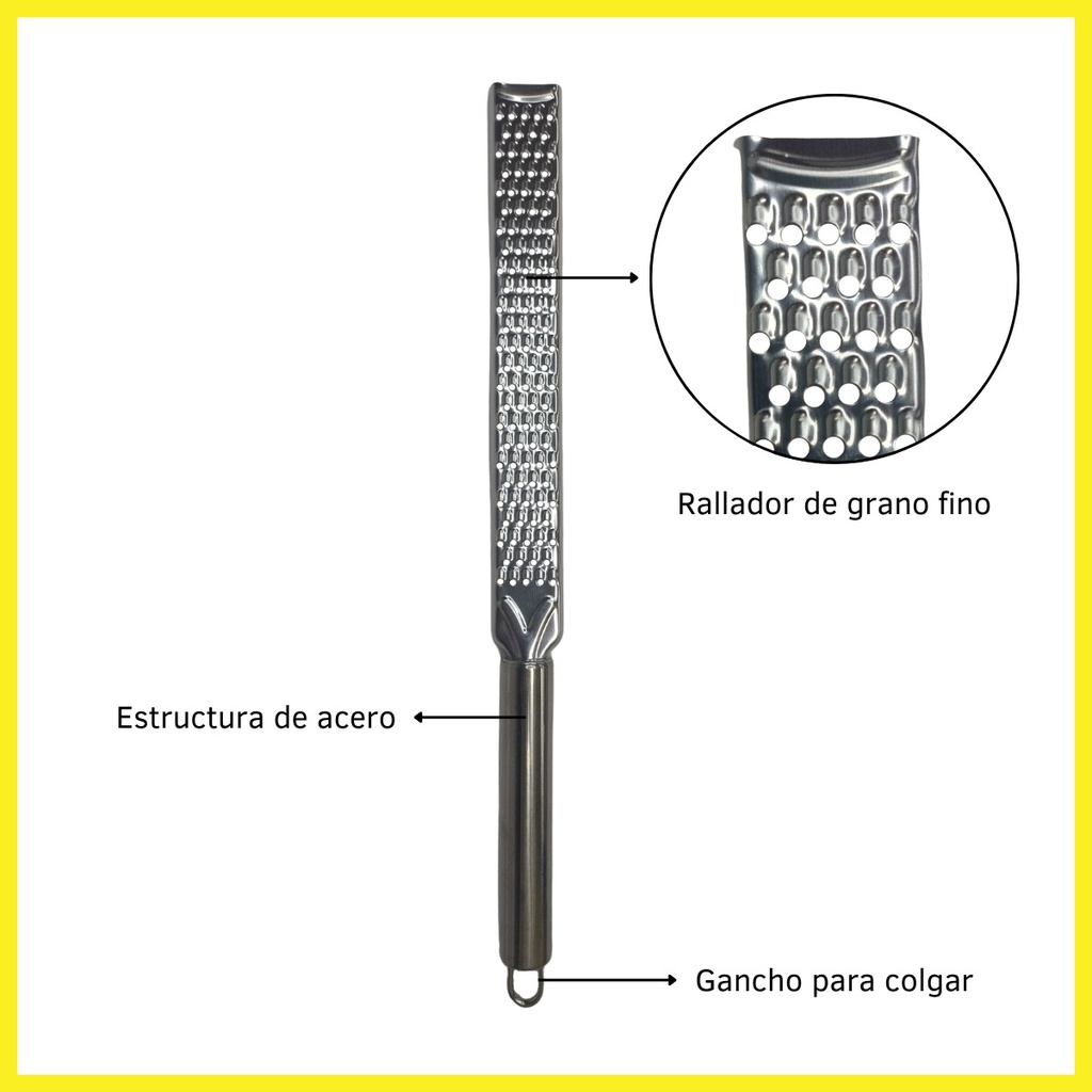 RALLADOR DE CITRICOS BENABI ACERO
