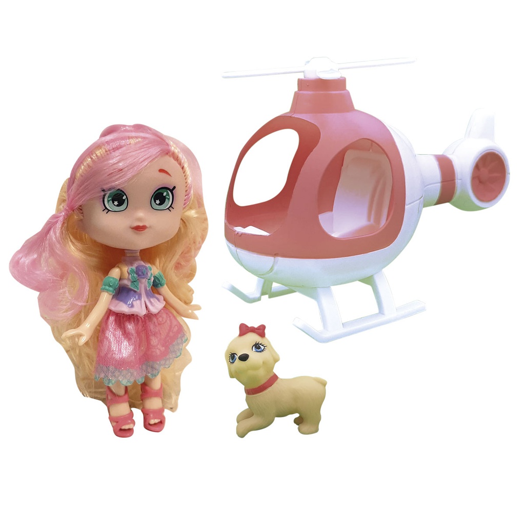 MUÑECA DITOYS HANNA C/ HELICOPTERO 2435 BEST FRIENDS