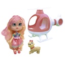 MUÑECA DITOYS HANNA C/ HELICOPTERO 2435 BEST FRIENDS