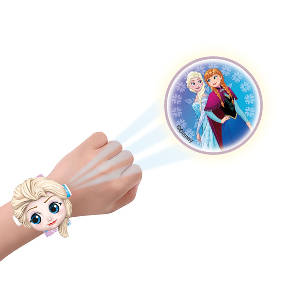 RELOJ PROYECTOR FROZEN DITOYS 2538