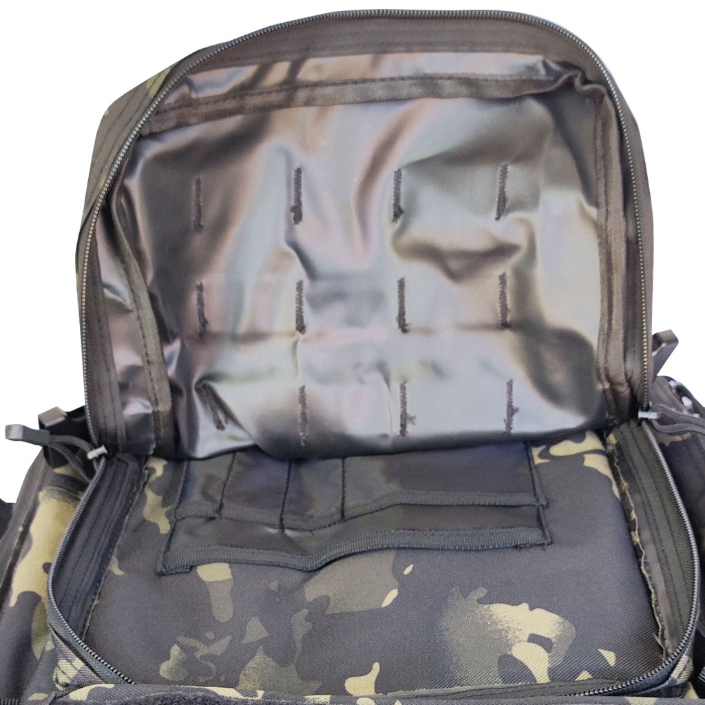 MOCHILA TACTICA CAMPING KUSHIRO MTC02 CAMUFLADO