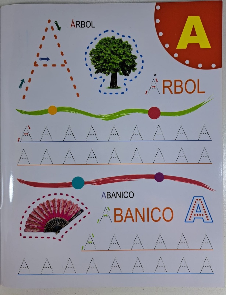 MAGIGRAFIA TRAZOS Y COLORES LAS MAYUSCULAS 2244 163236
