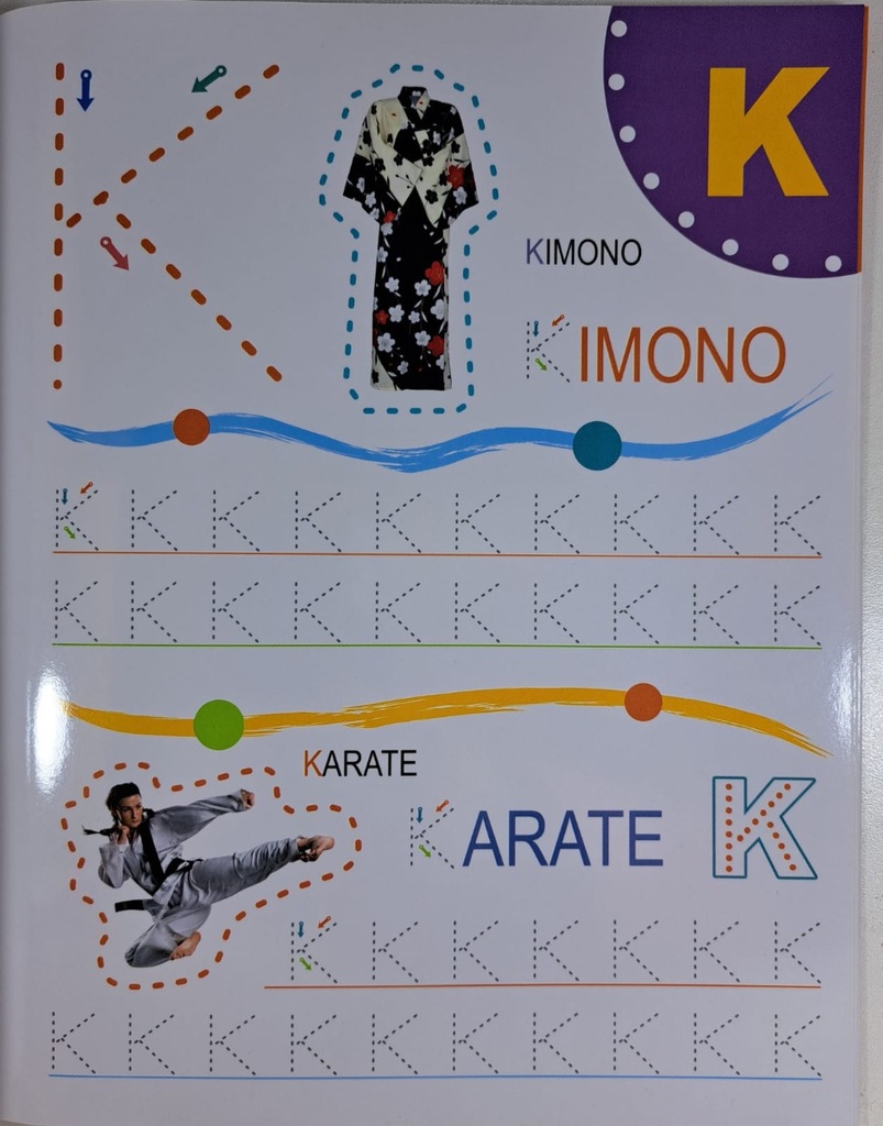 MAGIGRAFIA TRAZOS Y COLORES LAS MAYUSCULAS 2244 163236
