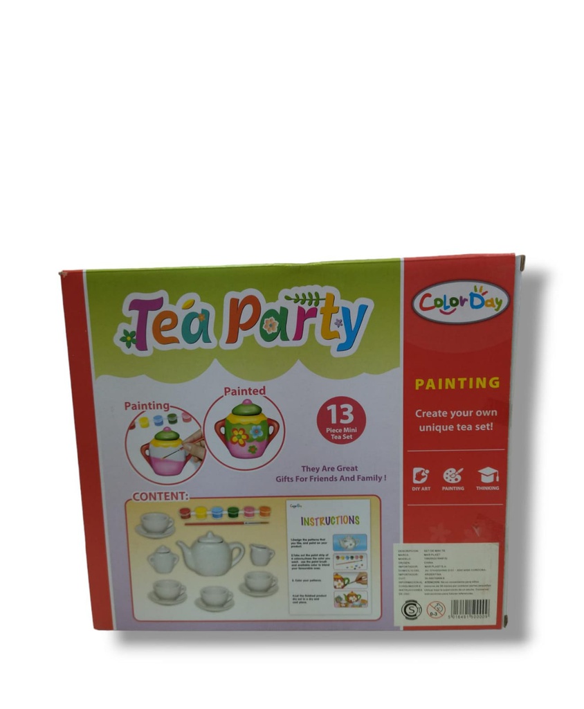 JUEGO DE MESA MAR PLAST SET DE MINI TE 1302002