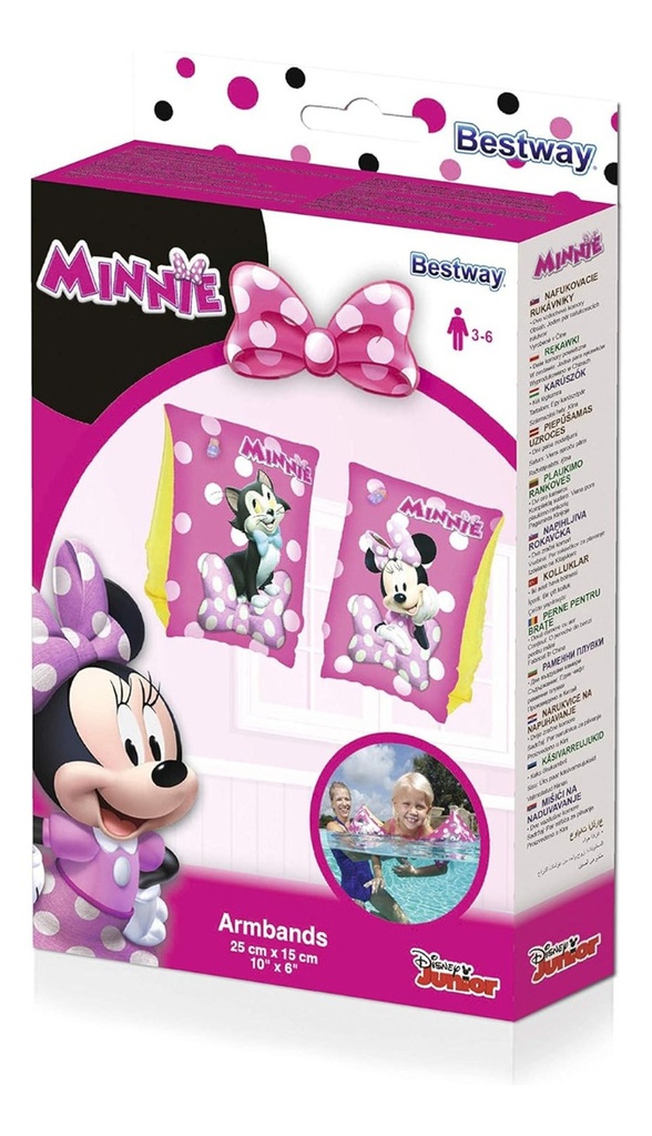BRACITOS INFLABLES BESTWAY 91038 MINNIE 25X15CM 181214