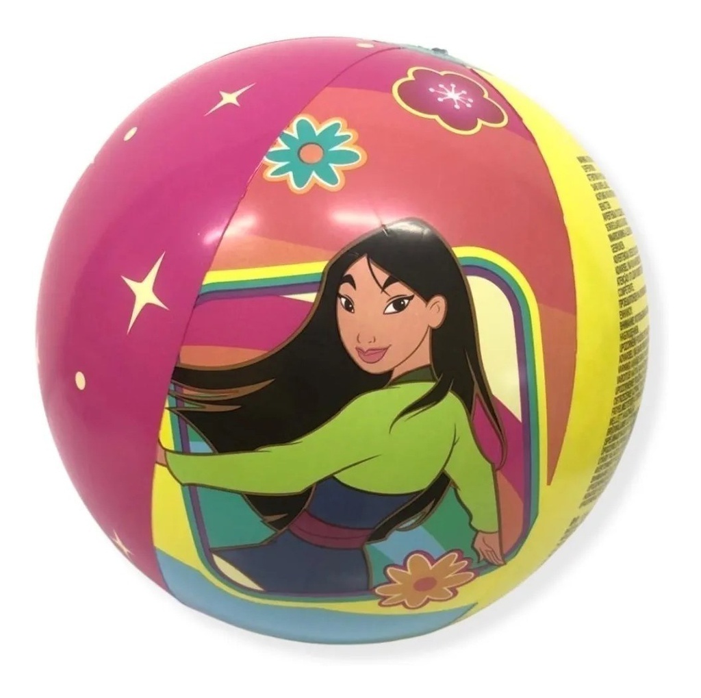 PELOTA INFLABLE BESTWAY 51 CM 91042 PRINCESAS 181216