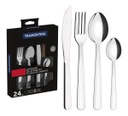 SET CUBIERTOS TRAMONTINA MALIBU X24