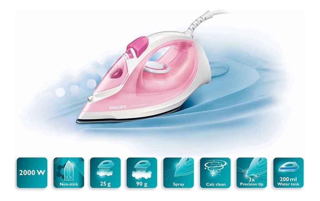 PLANCHA VAPOR PHILIPS GC-1022/40 E0001524