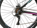 BICICLETA TOP MEGA FLAMINGO R29 21VEL NEGRO CELESTE XS