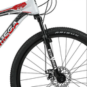 BICICLETA TOP MEGA SUNSHINE R29 21V L GRIS ROJO 1007578