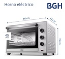 HORNO ELECTRICO BGH BHE45S22