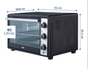 HORNO ELECTRICO BGH BHE40M23N 40L