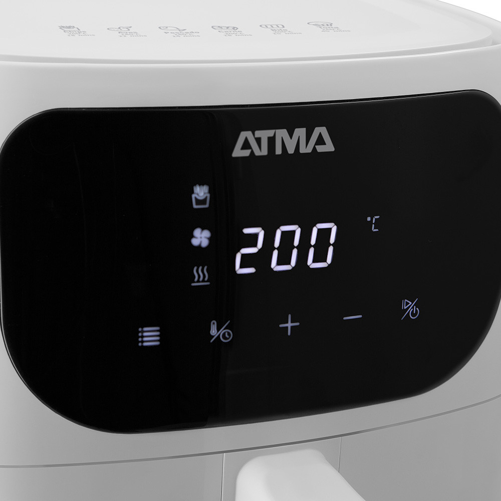 FREIDORA DE AIRE ATMA FR60ARWP 6.5 L BLANCA