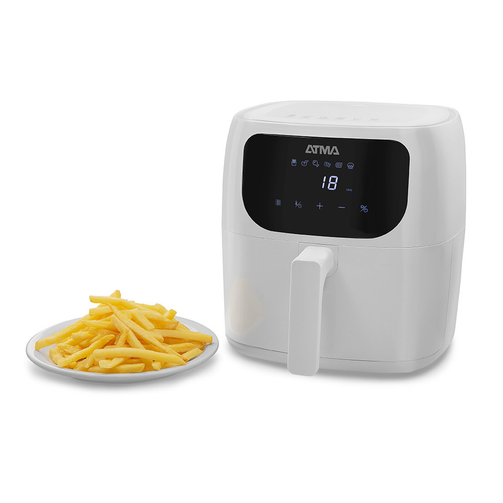 FREIDORA DE AIRE ATMA FR60ARWP 6.5 L BLANCA
