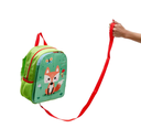 MOCHILA LOVE 12&quot; LIBRO ANIMALES 8434