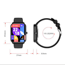RELOJ SMART MISTRAL SMT TS82 09 VERDE AGUA