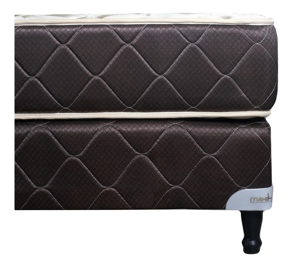 SOMMIER MAXIKING 140 ESMERALDA BEIGE COD 30640