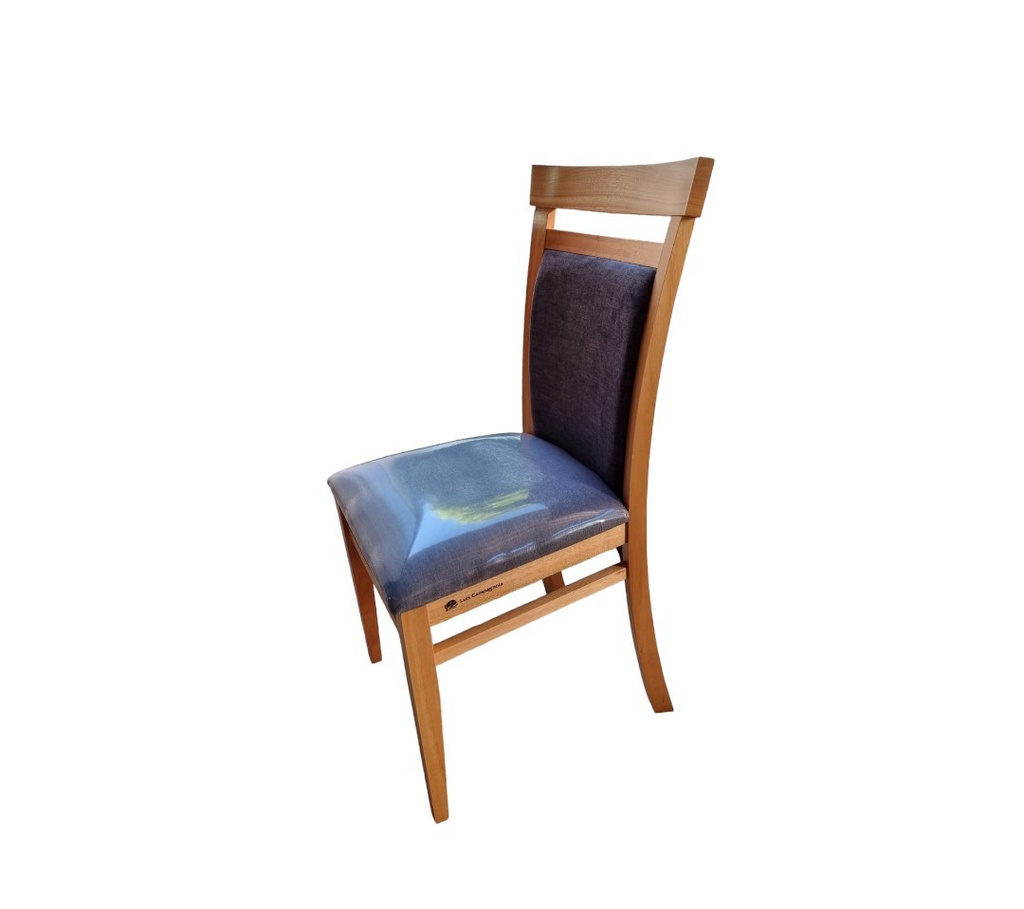 SILLA CAMPAGNOLLA ISABELLA EUCALIPTO T.WONDER GRIS C.NATURAL SE-ISA-N
