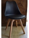 Silla Tulip Vonne Min012 Negra
