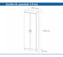 AUXILIAR COCINA PIRO CAG181:30 BLANCO WENGUE