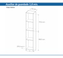 AUXILIAR COCINA PIRO CDM362 BLANCO WENGUE