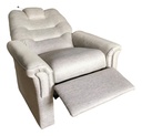SILLON POLTRONA COLOR LIVING DIVA TELA CHENILLE GRIS 011
