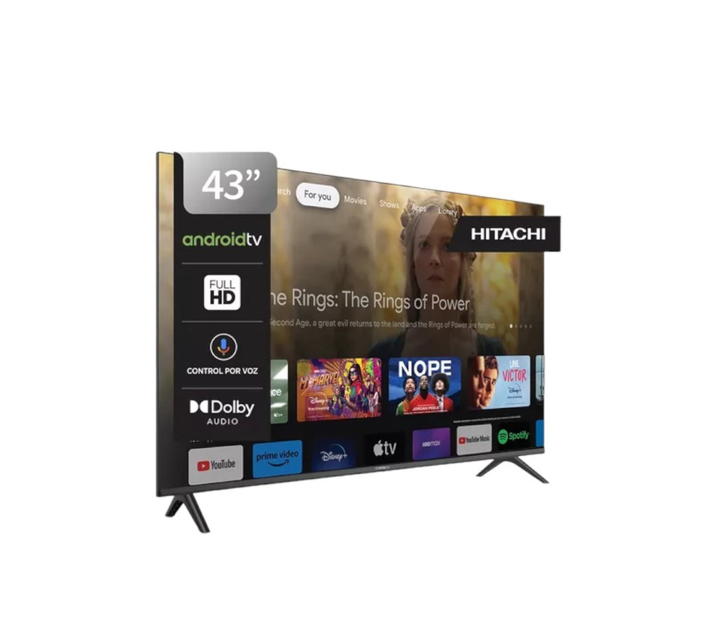 SMART TV HITACHI 43" CDH-LE43SMART23 FULL HD ANDROID
