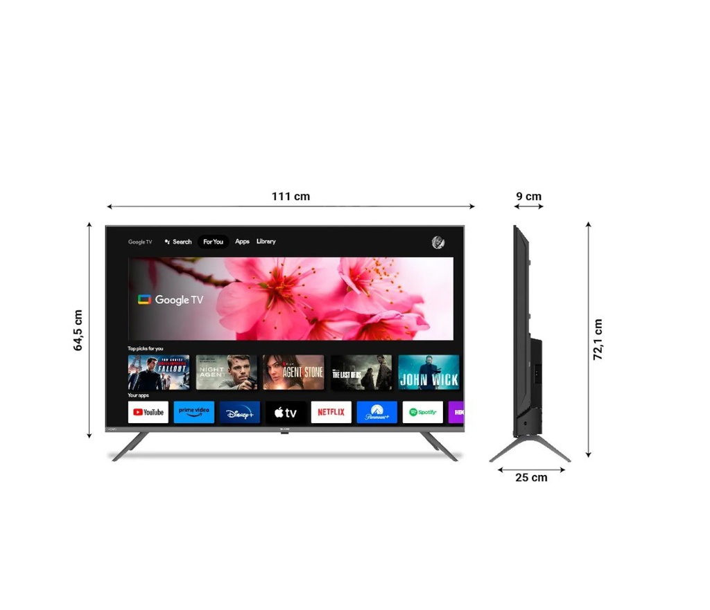 SMART TV SHARP 50" 4T-C50FL6L LED GTV