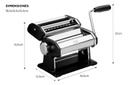 MAQUINA PARA PASTAS CUK PASTA001