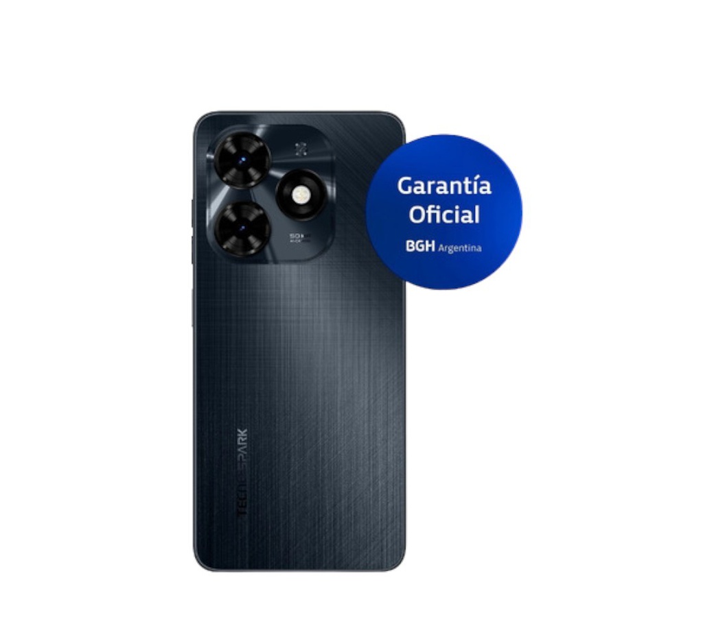 CELULAR TECNO BG7 SPARK 20C 256/4 GB NEGRO