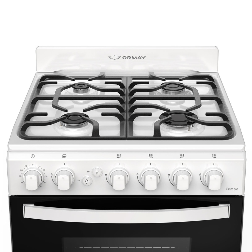 COCINA ORMAY TEMPO MULTIGAS BLANCA