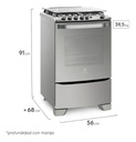 COCINA ELECTROLUX 56 GXQ