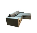 SILLON ORION CHAISE LONG G4 1165104 CUEROTEX GREY