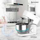BATIDORA DE PIE SUONO 4,5 LTS INOX 1000W BL HOG0165