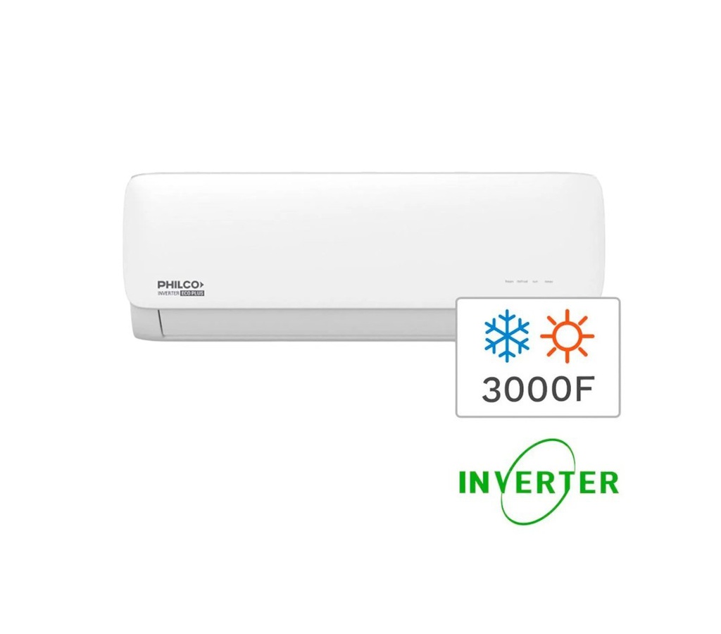 AIRE ACONDICIONADO PHILCO SPLIT PHIN35HA3BN 3550W F/C