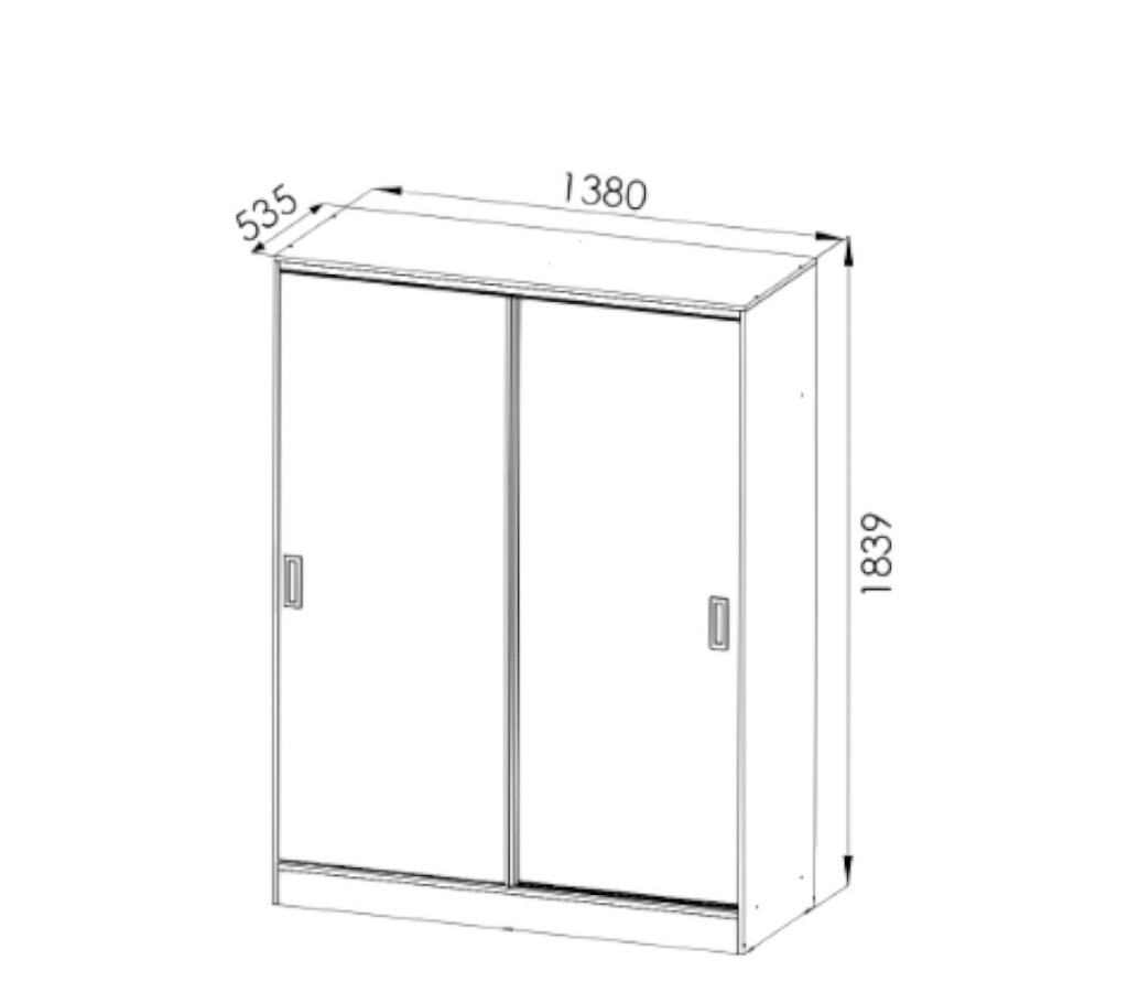 PLACARD ORLANDI CORRED SUAVE 1.38 JACARANDA 1 CPO 283