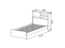CAMA ORLANDI REPISA 85 1 PLAZA MOGNO