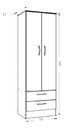PLACARD RICCHEZZE TANA ECO 2 PTAS 2CAJ MOCCHA