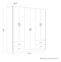 PLACARD RICCHEZZE TANA ECO 6PTAS 4CAJ MOCCHA